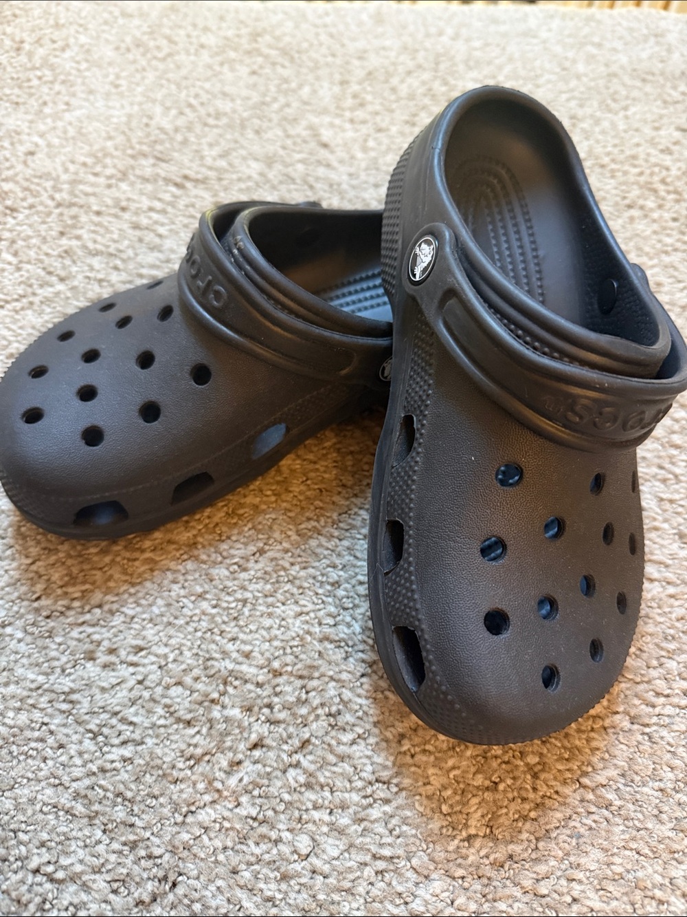 CROCS Kids Classic Clog - Black - size 3